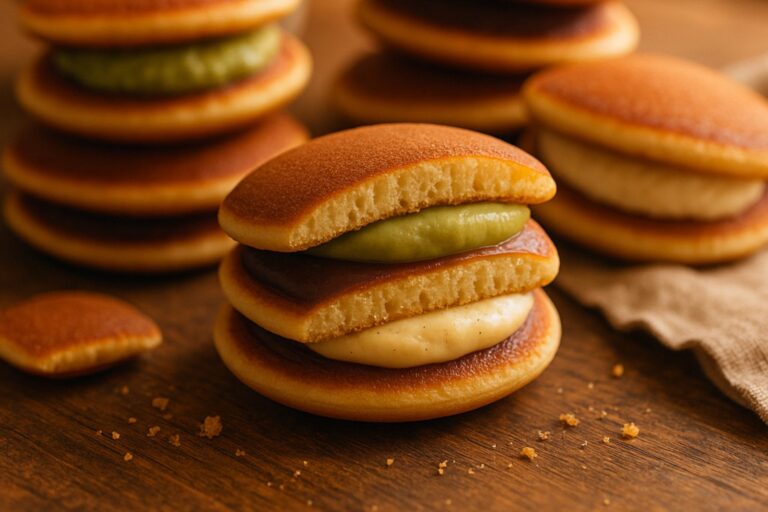 Sandwich Pancakes production