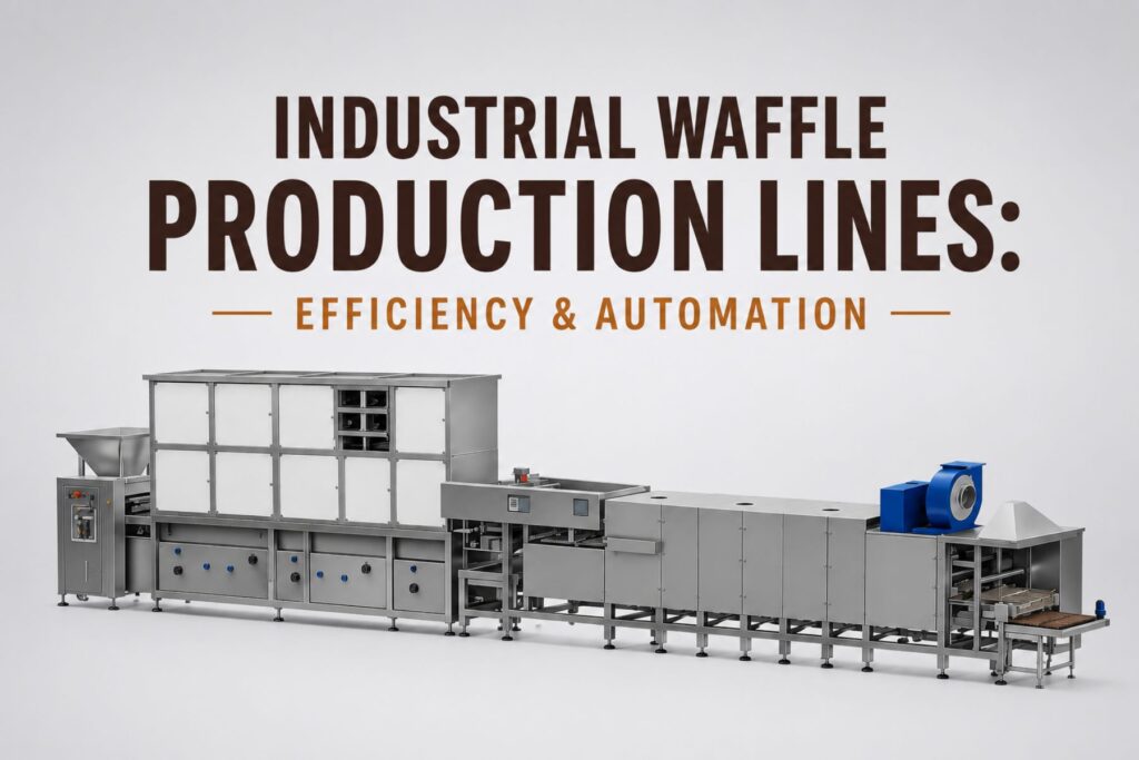 industrial waffle production lines