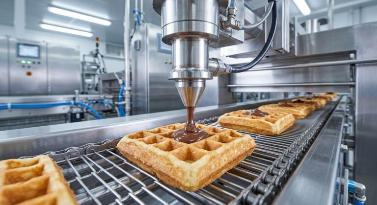 Sandviç Waffle Üretiminde İnovasyon: Hassas Dolgu ve Kalite Kontrol